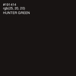 #191414 - Hunter Green Color Image